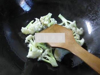 花菜粉皮煮莴笋的做法图解2