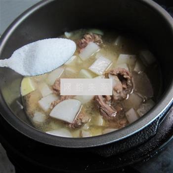 牛肉油条萝卜锅的做法图解8