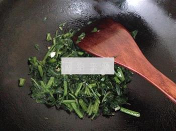 清炒野芝麻菜的做法步骤7