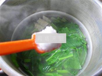 油菜蕻面结龙骨汤的做法图解8