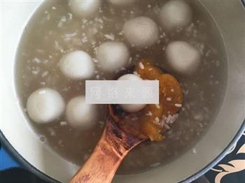 米酒橘子甜汤的做法步骤7