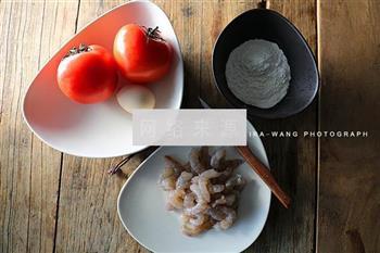 鲜虾番茄疙瘩汤的做法步骤1