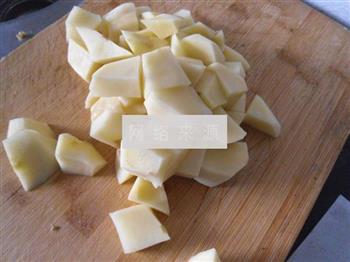 雪菜炖土豆的做法图解3