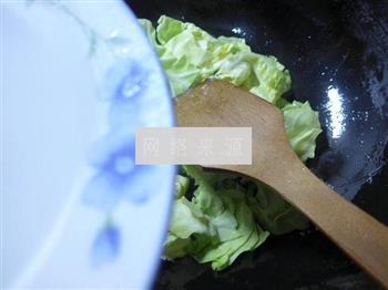 牛肉酱鸡蛋炒圆白菜的做法步骤6