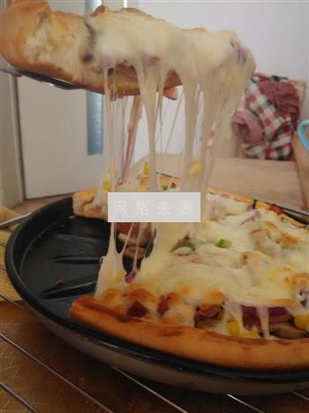 披萨的做法图解12