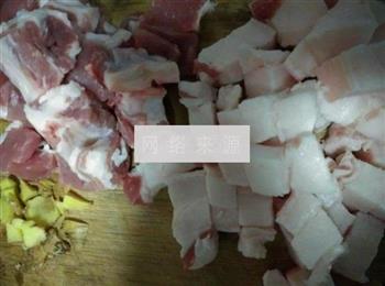 红烧肉烩豆腐果的做法图解1