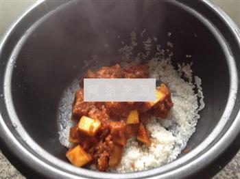 芝士咖喱焖饭的做法步骤5