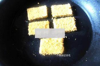 孜然黄金豆腐的做法步骤4