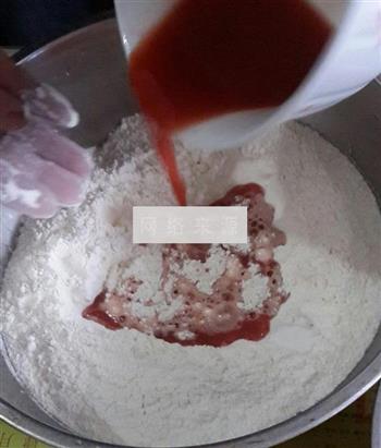 火红翡翠饺的做法步骤4