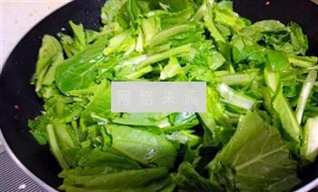 家常小白菜炖豆腐的做法步骤12