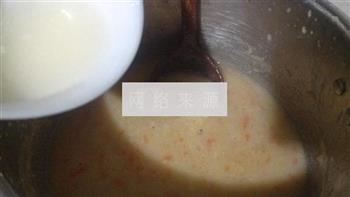 胡萝卜牛奶玉米糊的做法步骤6