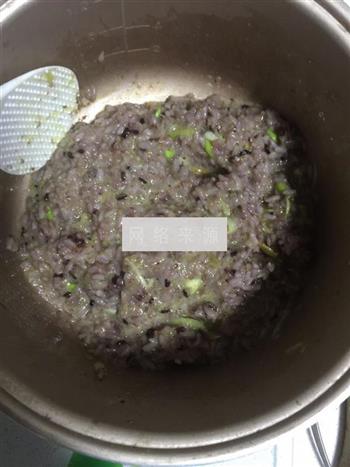 香炒什锦黑米饭的做法步骤4
