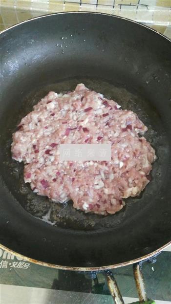 双层黑椒猪肉汉堡的做法步骤6