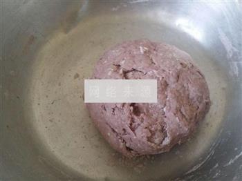 黑米水和面的炒面的做法步骤3