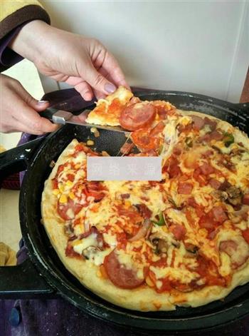 电饼铛披萨的做法图解9