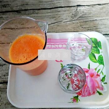 甜橙胡萝卜汁的做法步骤8