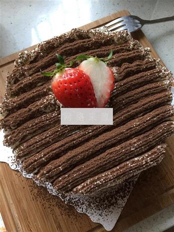 六寸巧克力慕斯蛋糕的做法图解11