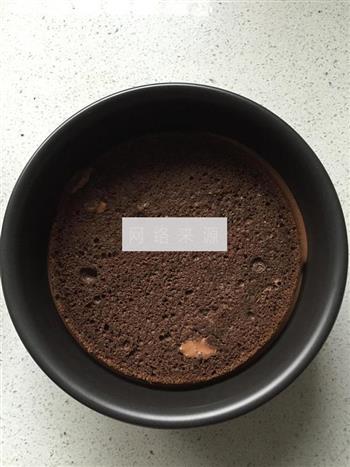 六寸巧克力慕斯蛋糕的做法图解8