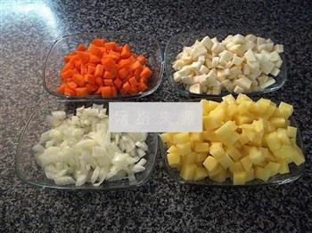 蔬菜浓汤的做法步骤2