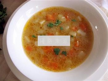 蔬菜浓汤的做法步骤9