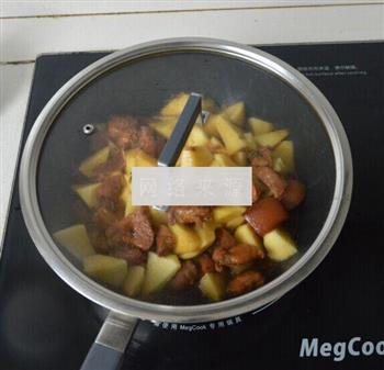土豆烧肉的做法图解8