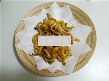 海苔薄荷叶螺旋薯条的做法图解9