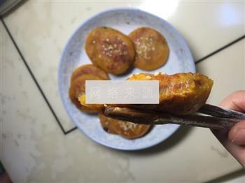 豆沙南瓜糯米饼的做法步骤10