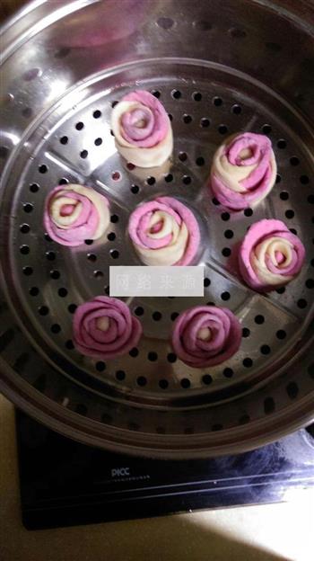 玫瑰花卷馍馍的做法图解13