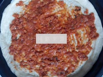 黑椒牛柳披萨的做法步骤5
