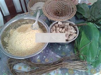传统裹蒸粽的做法步骤9