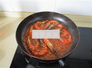 酸辣风味虾的做法步骤9