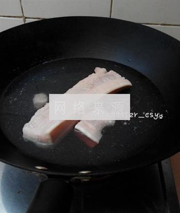 千叶豆腐烧肉的做法图解1