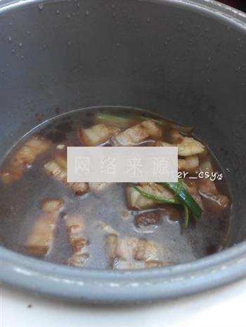千叶豆腐烧肉的做法步骤5