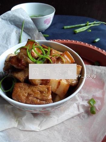 千叶豆腐烧肉的做法步骤9