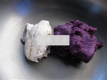 香芋紫薯冰激凌的做法步骤2