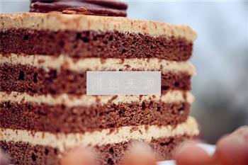 榛子巧克力蛋糕的做法步骤27