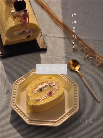 奶油蛋糕卷的做法步骤13