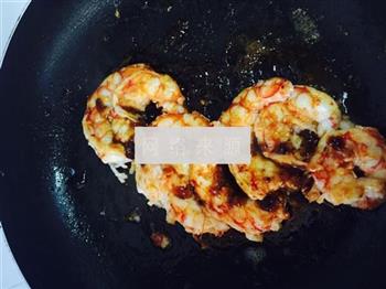 香煎阿根廷红虾的做法图解6