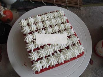 红丝绒蛋糕的做法步骤19