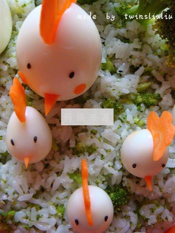 萌版炒米饭的做法步骤13