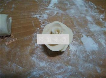 玫瑰花馒头花篮的做法步骤10