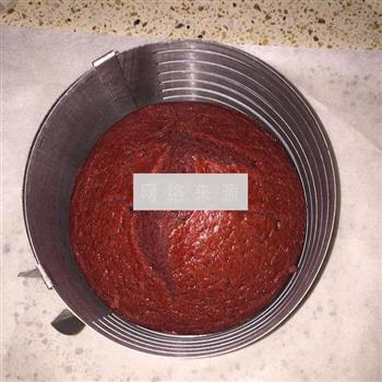 红丝绒蛋糕的做法步骤12