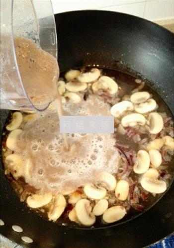 奶油蘑菇汤的做法步骤6