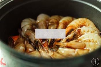 黑胡椒干锅虾的做法步骤5
