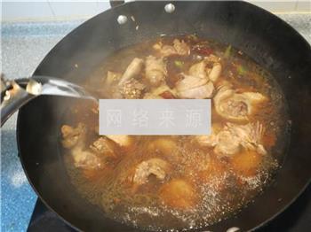 姬松茸炖鸡的做法步骤10