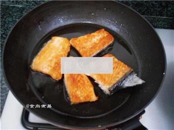 干煎三文鱼的做法步骤7