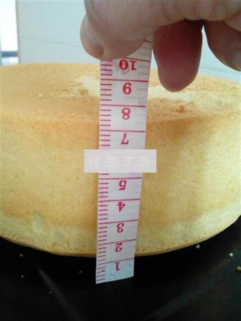 八寸香草戚风蛋糕的做法步骤10