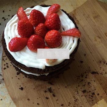 草莓裸蛋糕的做法步骤29