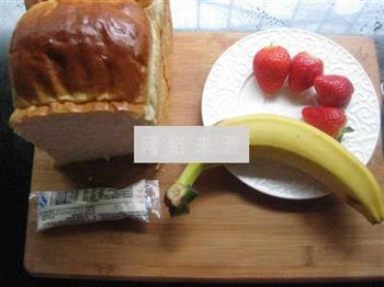 水果三明治的做法步骤1