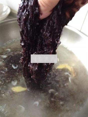 紫菜虾皮味增汤的做法图解3